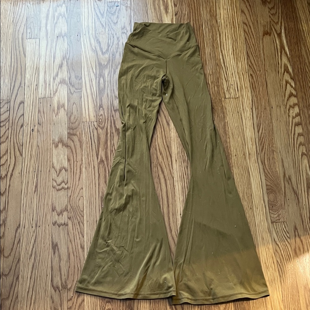 AERIE Real Me Super flare High rise leggings